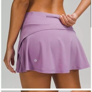 Lululemon play off the pleats skirt